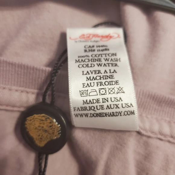 NWT Ed Hardy by Christian Audigier Skull Men's Shirt 4XL - Picture 9 of 9